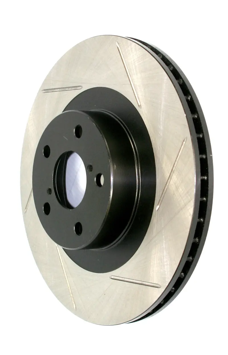 Stoptech 126.37026Sr Rear Right Slotted Sport Brake Rotor 1