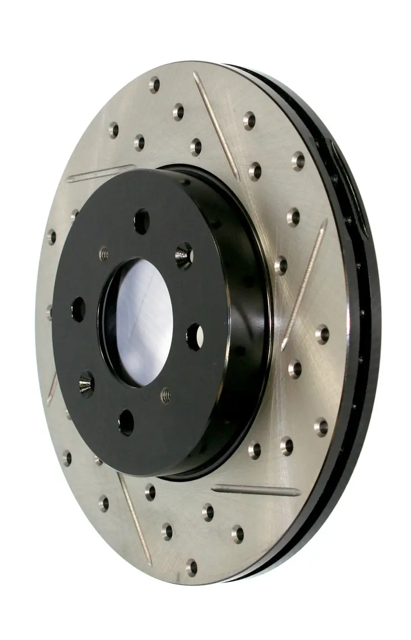 Stoptech Sport Drilled & Slotted Rear Right Brake Rotor – Part 127.62129R 1