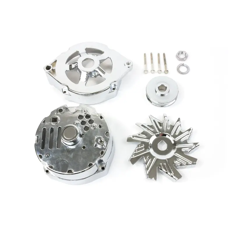 Top Street Performance Chrome Alternator Dress-Up Kit – Gm 10Si Style, Gm-Specific Styling 1
