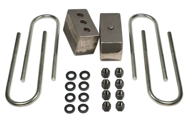 Tuff Country 97049 4-Inch Rear Block And U-Bolt Kit For 2003–2013 Ram 2500/3500 4Wd 1