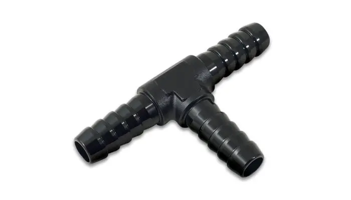 Vibrant Performance 11426 Barbed Tee Fitting – 5/16" Barb Size For Fluid Routing 1