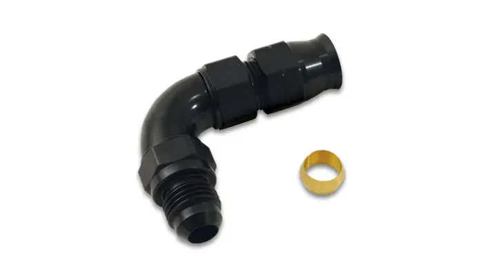 Vibrant Performance 16586 90° Tube-To-Male An Adapter (3/8" Od Tube, -6 An) 1