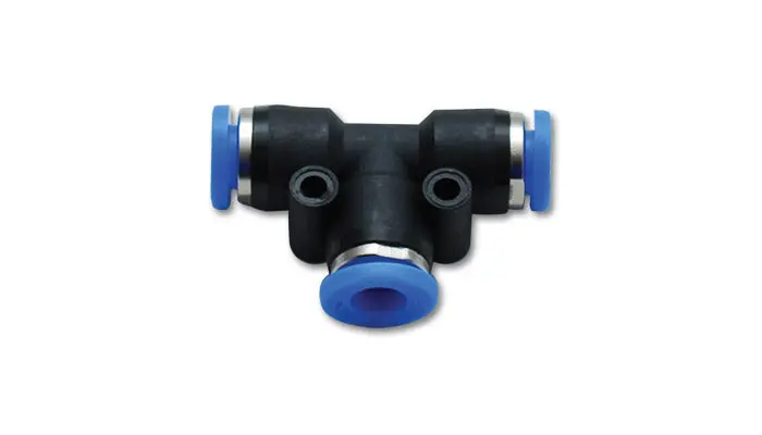 Vibrant Performance One-Touch 6Mm Union Tee Fitting – Quick-Connect Hose Assembly Component 1