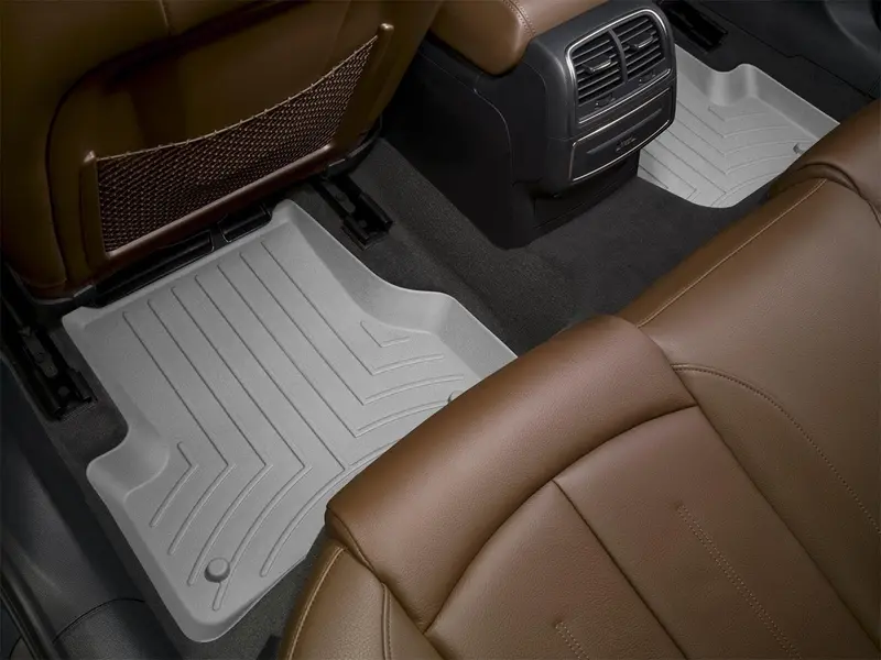 Weathertech Digitalfit Gray Floor Liners – Second-Row Interior Protection 1