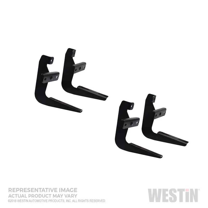 Westin Running Board Mount Kit For Trucks And Suvs – Black Powder-Coated Finish 1